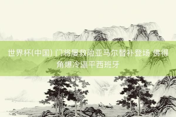 世界杯(中国) 门将屡救险亚马尔替补登场 佛得角爆冷逼平西班牙